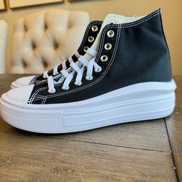 Converse Chuck Taylor All Star Move Platform High Top Sneakers NEW Women's 9.5 - Picture 3 of 11